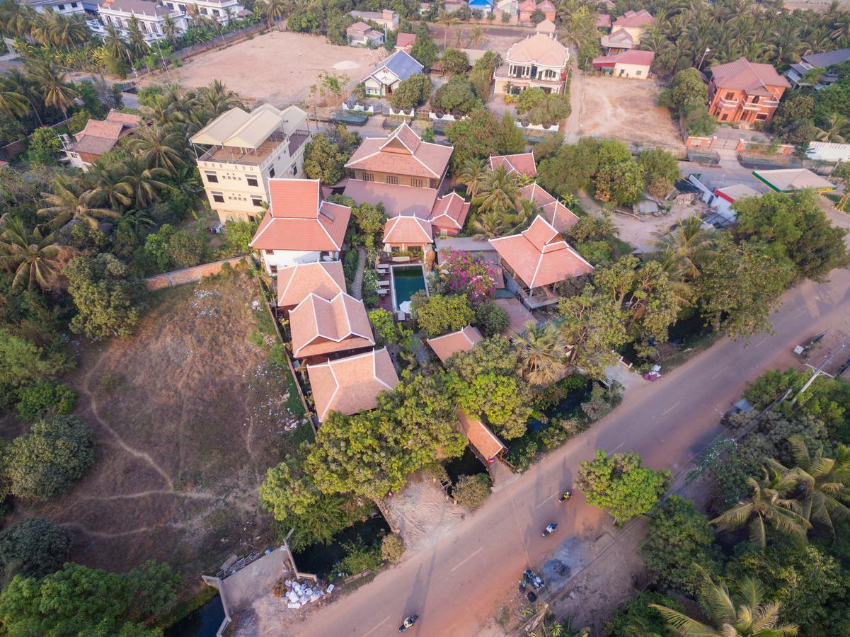 Malu Khmer Villa Сіємреап Екстер'єр фото