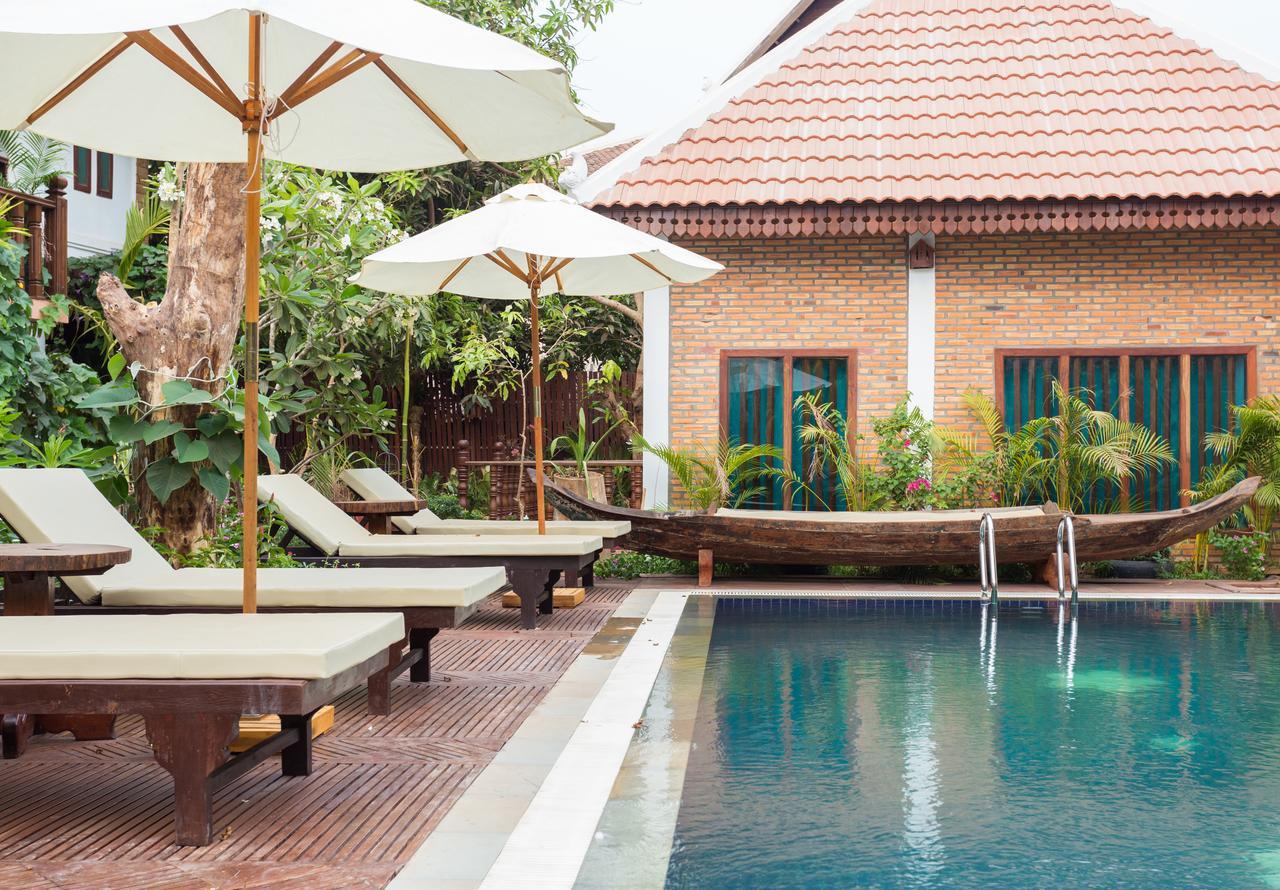Malu Khmer Villa Сіємреап Екстер'єр фото