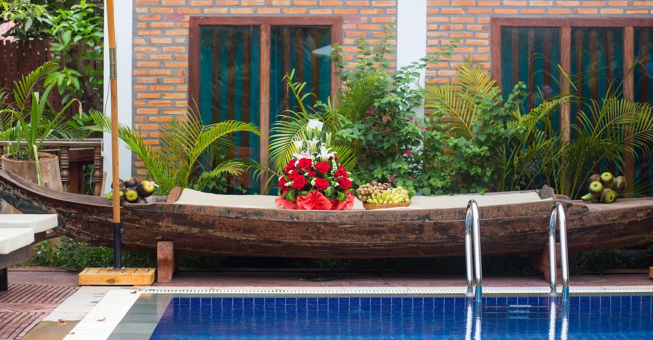 Malu Khmer Villa Сіємреап Екстер'єр фото