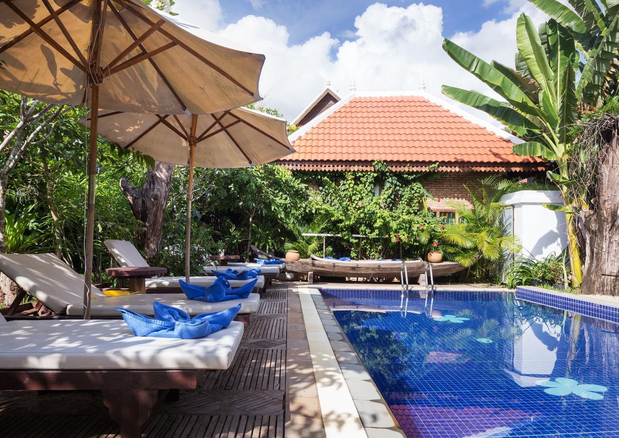 Malu Khmer Villa Сіємреап Екстер'єр фото