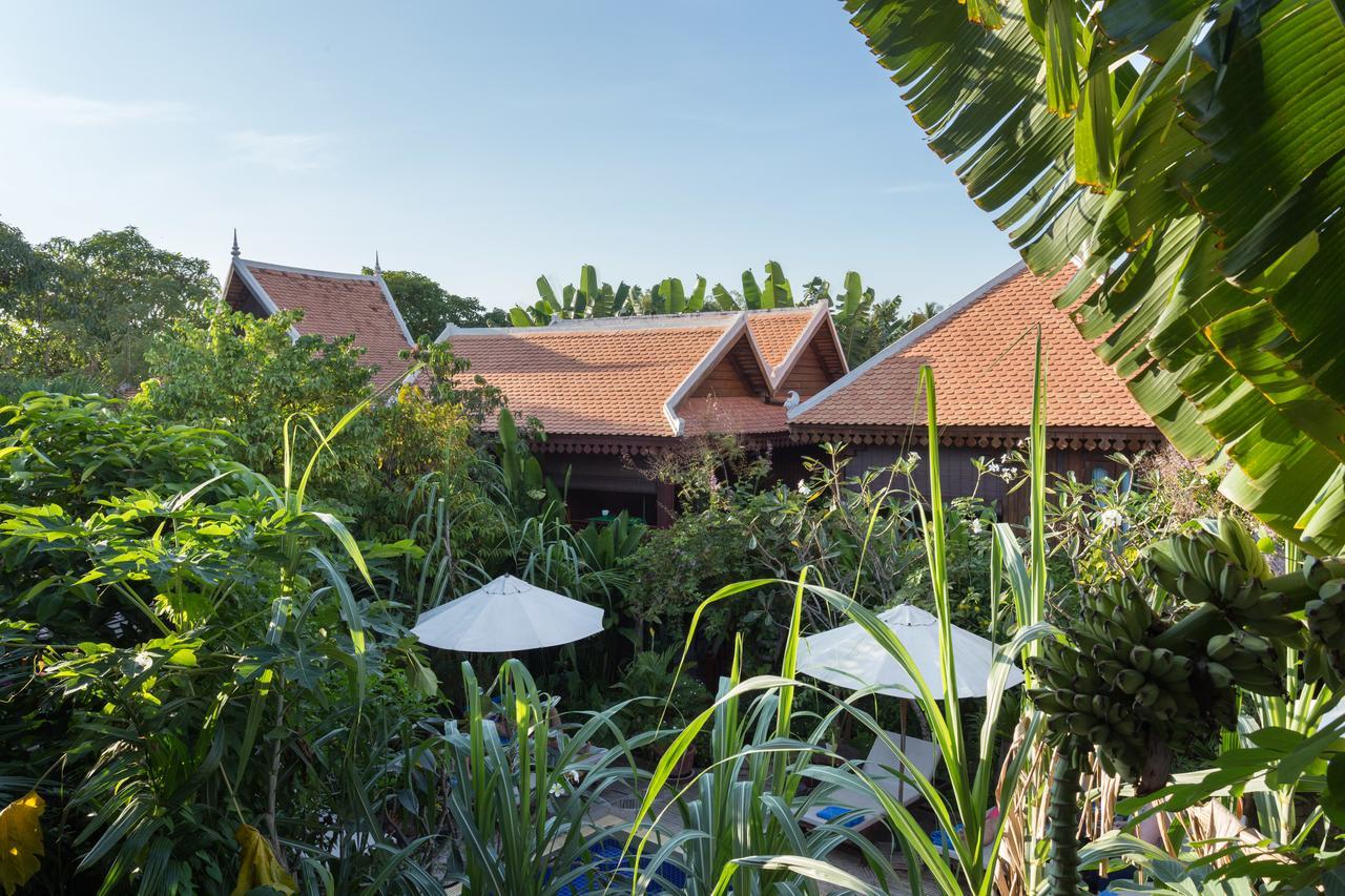 Malu Khmer Villa Сіємреап Екстер'єр фото