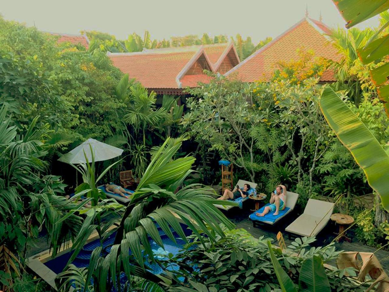 Malu Khmer Villa Сіємреап Екстер'єр фото