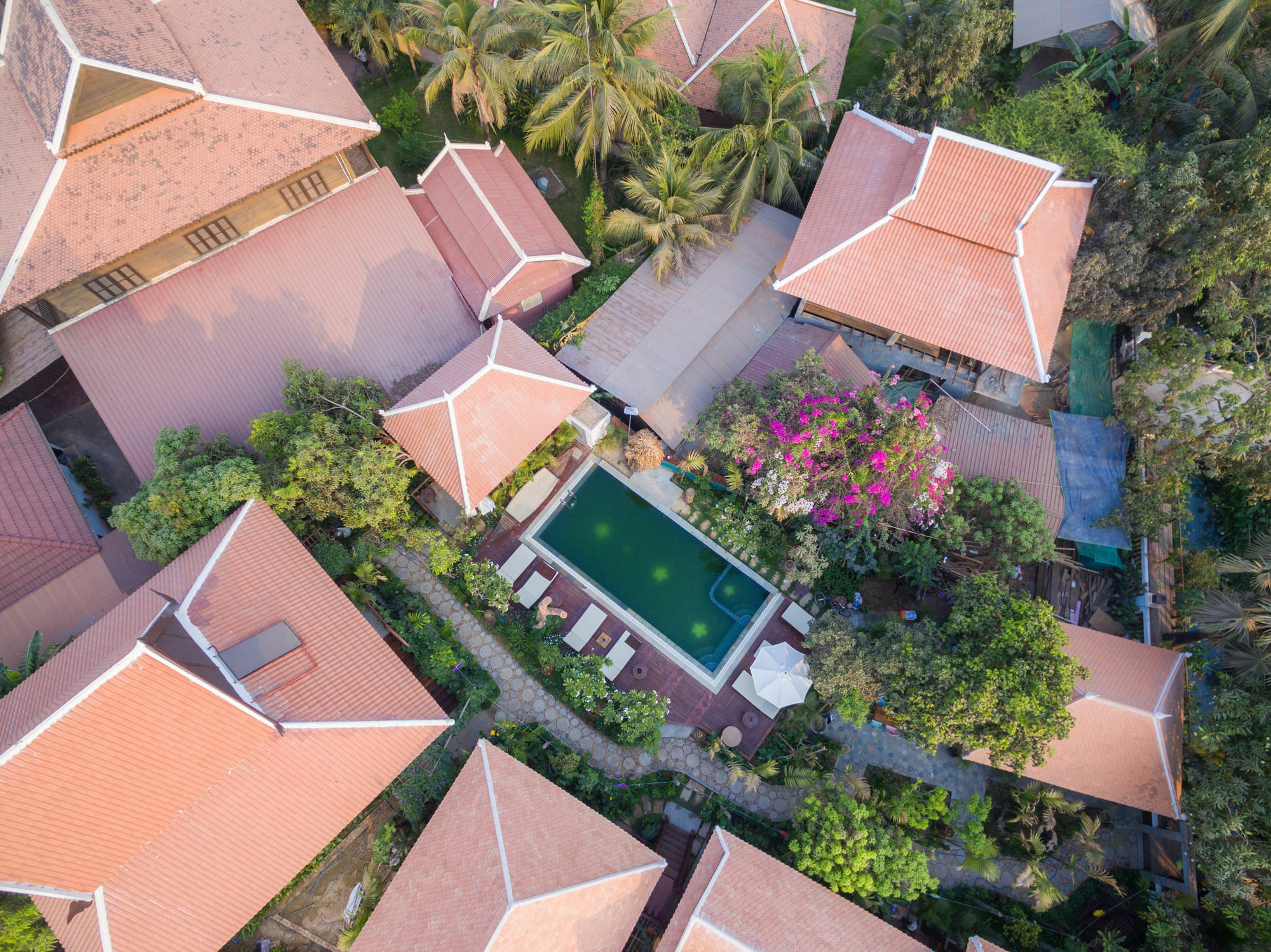 Malu Khmer Villa Сіємреап Екстер'єр фото
