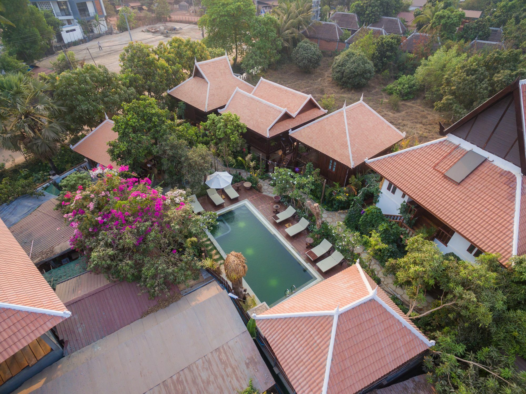 Malu Khmer Villa Сіємреап Екстер'єр фото